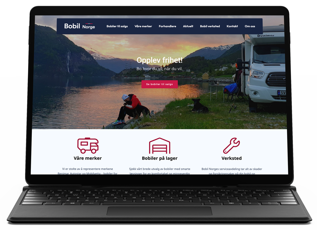 Bobil Norge 1 Mockup Portfolio